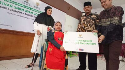 Peringati Hari Ibu Dan Hari Disabilitas, Baznas RI Fasilitasi Kaum Disabilitas di Sumedang untuk Mandiri Berwirausaha