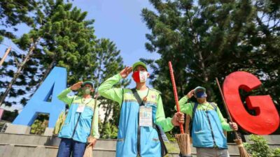 Malam Tahun Baru 2023 di Bandung, 427 Petugas Dikerahkan untuk Tangani Sampah