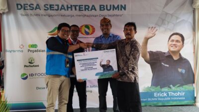 Desa Hegarmanah Jadi Satu-satunya Desa di Sumedang yang Mendapat Bantuan Desa Sejahtera BUMN