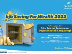 Khusus Akhir Tahun, Beli Produk Bancassurance dan Reksadana Ada Hadiah Jutaan Rupiah dari bank bjb