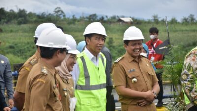 Diresmikan Jokowi, Bendungan Sadawarna Diharapkan Tingkatkan Produktifitas Pangan Jawa Barat