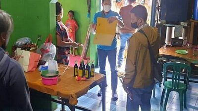 Gercep Sikapi Curhatan Warga, Polresta Bandung Gerebek Kios Miras di Banjaran