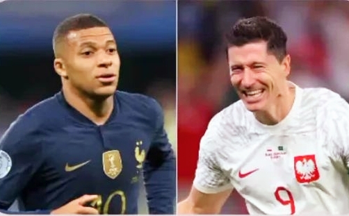 Prancis vs Polandia
