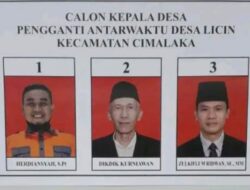 Mantan Anggota DPRD Sumedang Terpilih Menjadi PAW Kepala Desa Licin