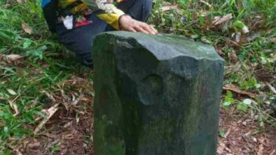 Warga Sumedang Temukan Batu Mirip Menhir, Batu untuk Ritual di Zaman Dulu