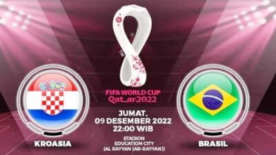 Main Nanti Malam, Inilah Head to Head, Line Up Pemain dan Prediksi Pertandingan Kroasia vs Brazil