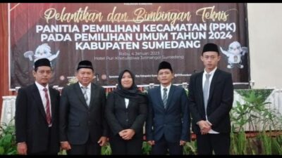 PPK Situraja Sumedang Siap “All out” Bantu Sosialisi Pemilu 2024