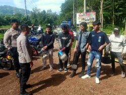 Pakai Knalpot Bising untuk Sunmori, Polsek Cikancung Tindak Para Remaja di Cijapati