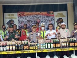 Polisi Gagalkan Penjualan Obat Terlarang dan Miras di Cicalengka