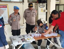 Seluruh Personel Polres Sumedang Dites Urine, Ini Hasilnya