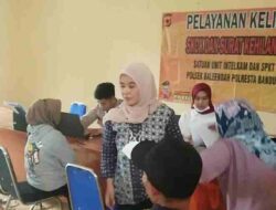 Dekatkan Layanan, SKCK Keliling Polsek Baleendah Hadir di Wargamekar