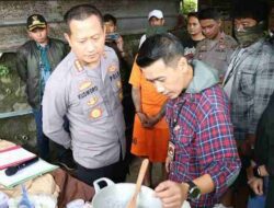 Polisi Bongkar Pabrik Sabu Rumahan di Ciwidey Kabupaten Bandung