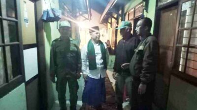 Jaga Keamanan Bandung, Ratusan Personel Linmas Kompak Lakukan Siskamling