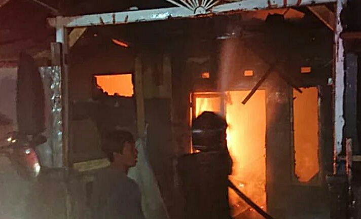 Kebakaran di Rancaekek Bandung