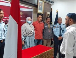 Napi Teroris Lapas Sumedang Ucapkan Ikrar Setia ke NKRI