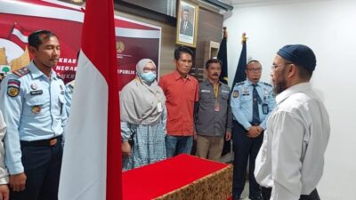 Napi Teroris Lapas Sumedang Ucapkan Ikrar Setia ke NKRI