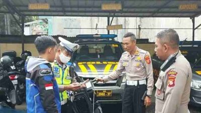 Ganggu Ketenangan, Polsek Margaasih Tertibkan Knalpot Bising
