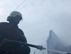 Rumah 2 Lantai di Cibeureum Hangus Terbakar, 2 Warga Terluka