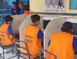 Begini Cara Melepas Kangen Warga Binaan dengan Keluarganya di Lapas Sumedang