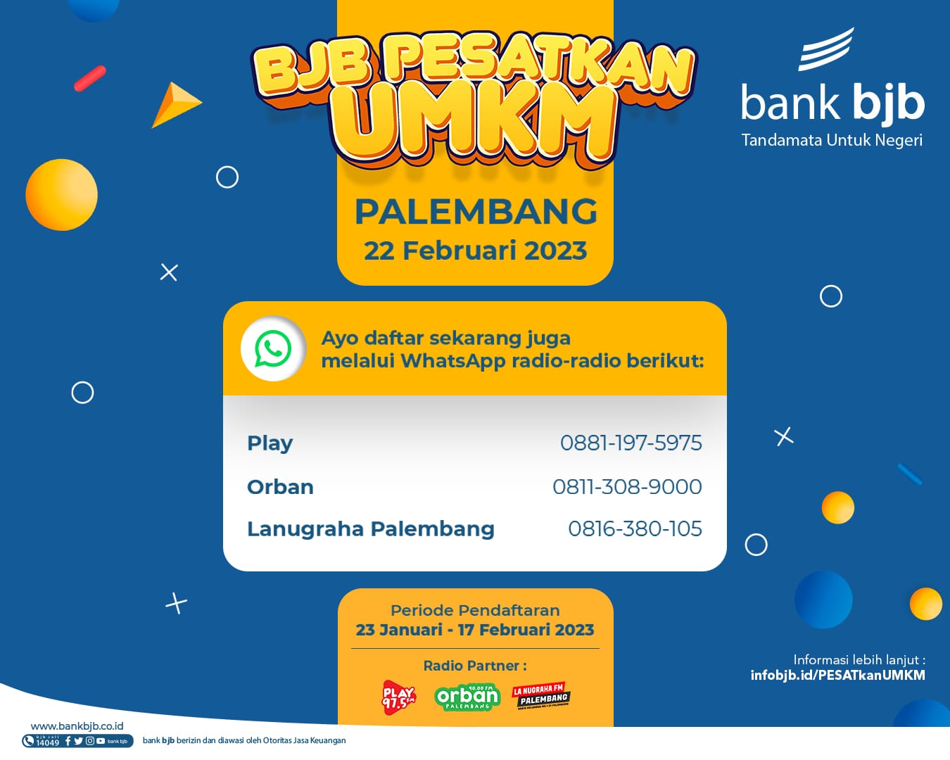 Workshop bank bjb