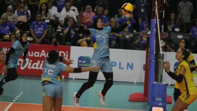 Start Sempurna Bandung bjb Tandamata Kalahkan Gresik Petrokimia Pada Laga Perdana