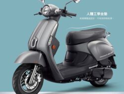 Gambar Motor Matic Versi Terbaru dari Kymco Many 125 Beredar