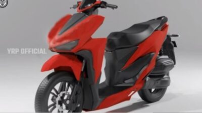 Gambar 3D Motor Honda
