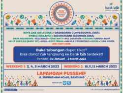 Cara Mudah Dapatkan Tiket Now Playing Festival 2023 Bersama bank bjb