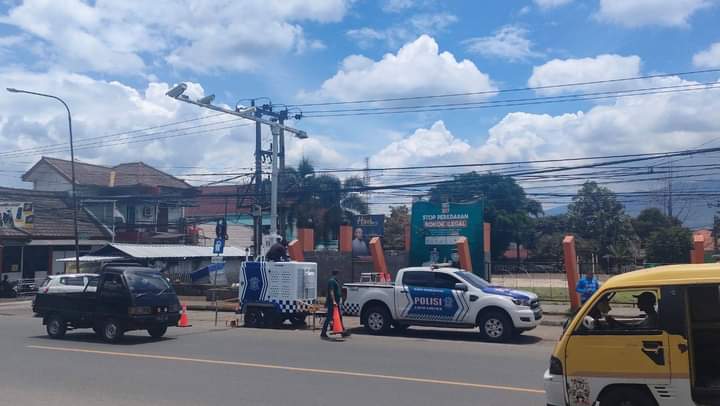 Tilang Elektronik di Sumedang