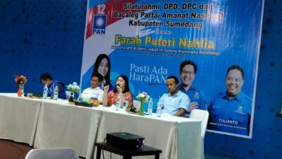 Silaturahmi ke Sumedang, Neng Farah Ingatkan Poin Penting Besarkan Partai Amanat Nasional