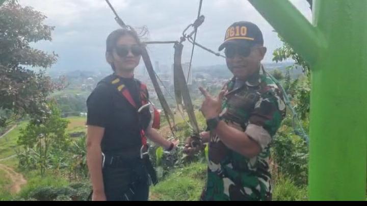 Flying fox di Sumedang