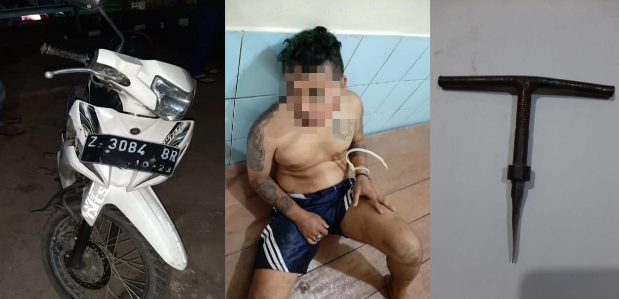 Pelaku curanmor di Jatinangor