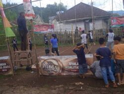 Turnamen Bola Voli Antar RW, Meriahkan Rangkaian HUT ke-42 Desa Cikoneng Sumedang
