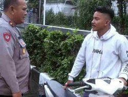 Begini Cara Polisi di Arjasari Memberikan Efek Jera ke Pengguna Knalpot Bising