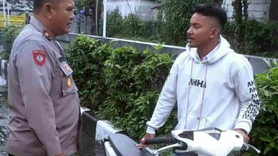 Begini Cara Polisi di Arjasari Memberikan Efek Jera ke Pengguna Knalpot Bising