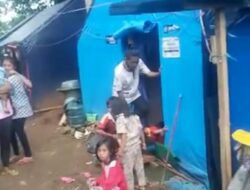 6 KK Warga Terdampak Longsor Cikahuripan Sumedang Masih Tinggal di Hunian Darurat