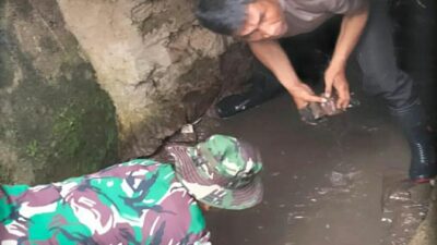 Hujan Terus Mengguyur Cicalengka, Ini Langkah TNI-Polri Cegah Banjir