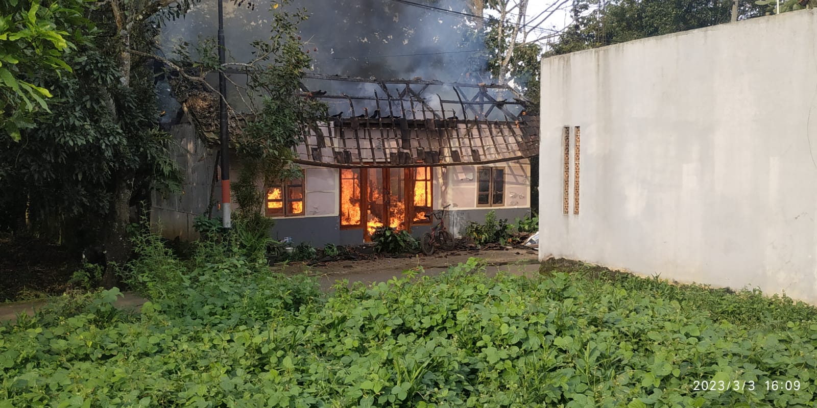 Rumah Janda Terbakar