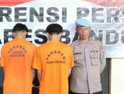 Bacok Warga di Riung Bandung, Gerombolan Remaja Diringkus Polsek Gedebage