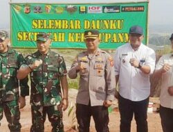 Rehabilitasi Lahan Kritis, TNI-Polri Tanam Ribuan Bibit Pohon di Baleendah