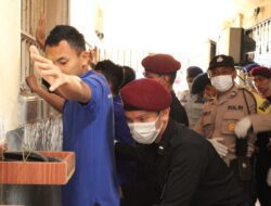 Aparat Gabungan Razia Kamar Warga Binaan di Lapas Sumedang, Ini yang Ditemukan