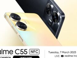 Realme C55 Resmi Rilis ke Pasar Indonesia, Ini spesifikasi dan Harganya