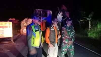 Berpotensi Longsor Susulan, Pengendara Diminta Hati-hati Melintas di Jalan Lingkar Timur Jatigede Sumedang