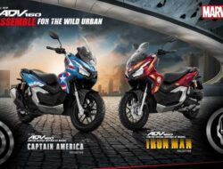 Gokil Abis! Honda ADV 160 Hadir dengan Model Captain America dan Iron Man
