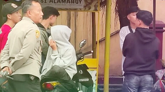 Arena balap liar di Baleendah