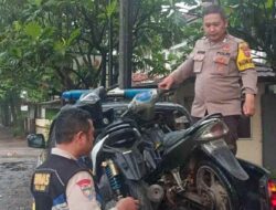 Ketahuan Balap Liar, Polsek Baleendah Sita 2 Unit Motor