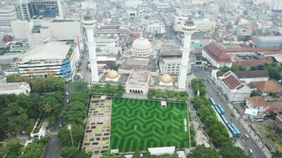 Selama Ramadan 2023 Taman Alun-alun Bandung Resmi Dibuka