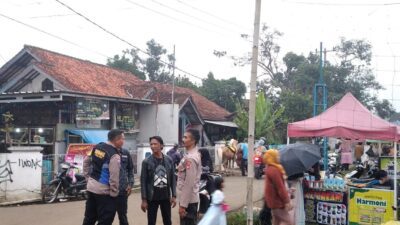 Cegah Balapan Liar, Polsek Pamulihan Sumedang Lakukan Patroli Ngabuburit