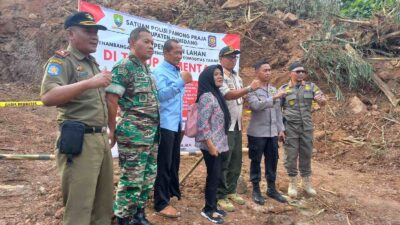 Tak Kantongi Izin, Akhirnya Galian di Pamulihan Sumedang Resmi Ditutup