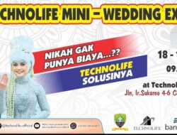 Pengen Nikah Tapi Gak Punya Biaya? Kini Hadir Technolife Wedding Expo di Ballroom Bhimasena Sumedang